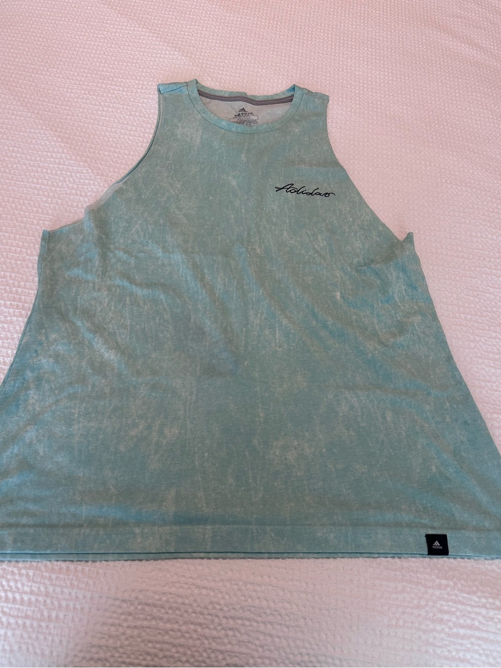 adidas Teal Wash Sleeveless Tank